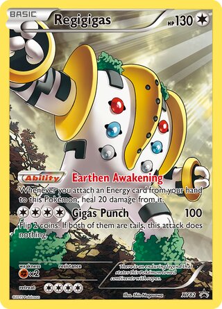 Regigigas 82/211 from XY Promos