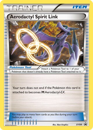 Aerodactyl Spirit Link 99/211 from XY Promos