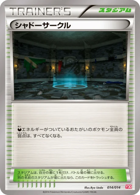 Shadow Circle 14/15 from Yveltal Half Deck