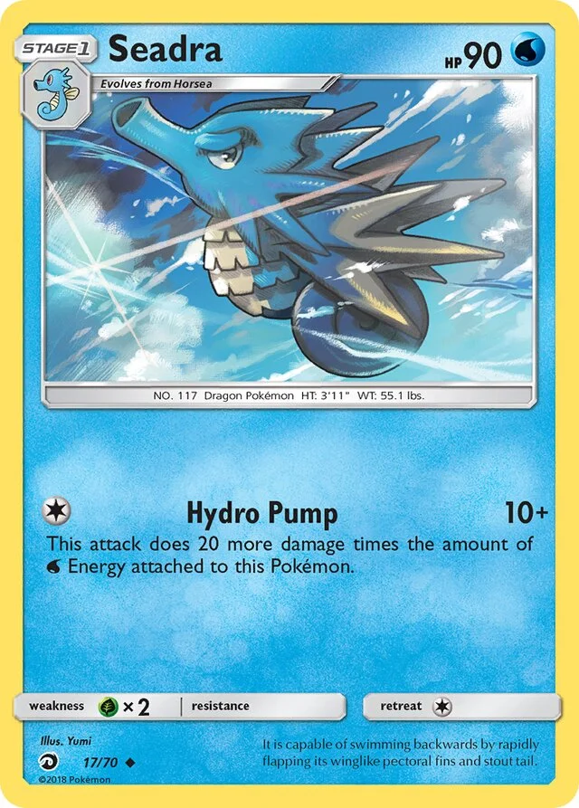 Seadra 17/78 from Dragon Majesty