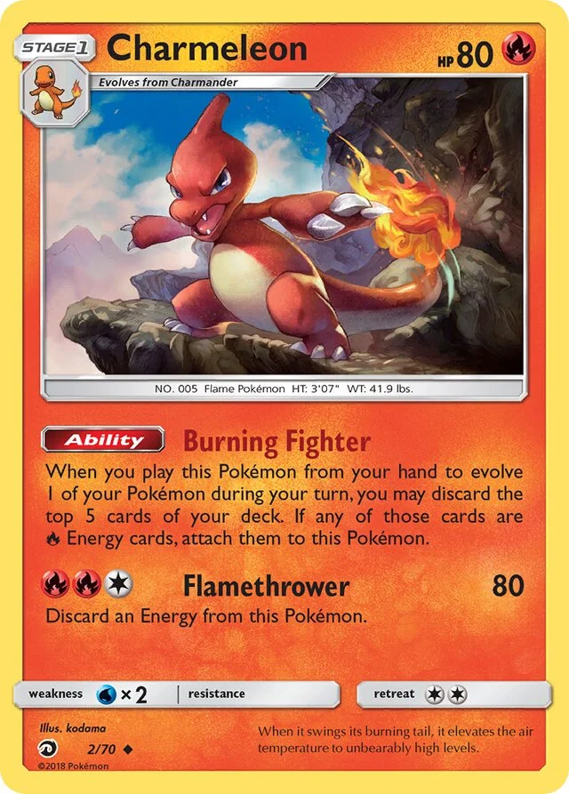 Charmeleon 2/78 from Dragon Majesty