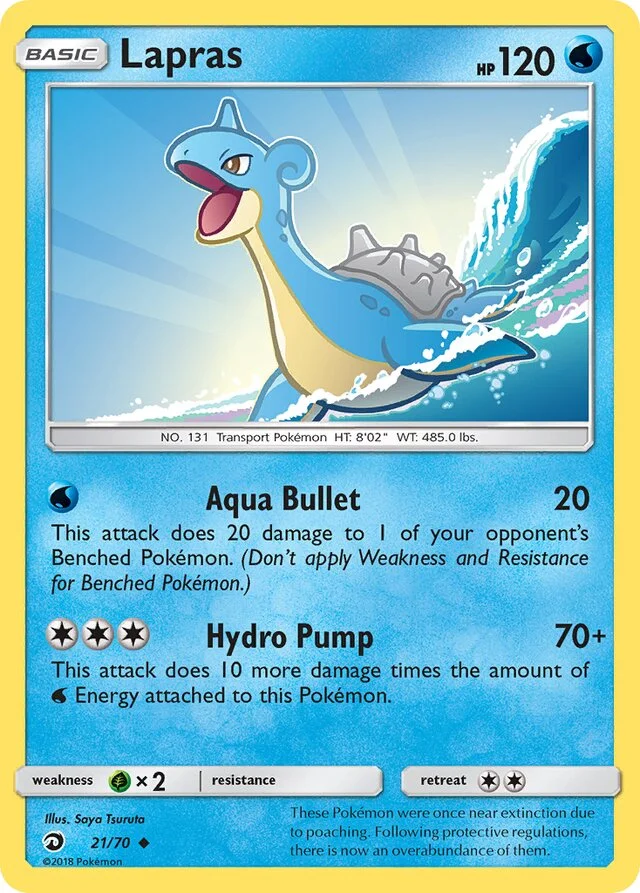 Lapras 21/78 from Dragon Majesty