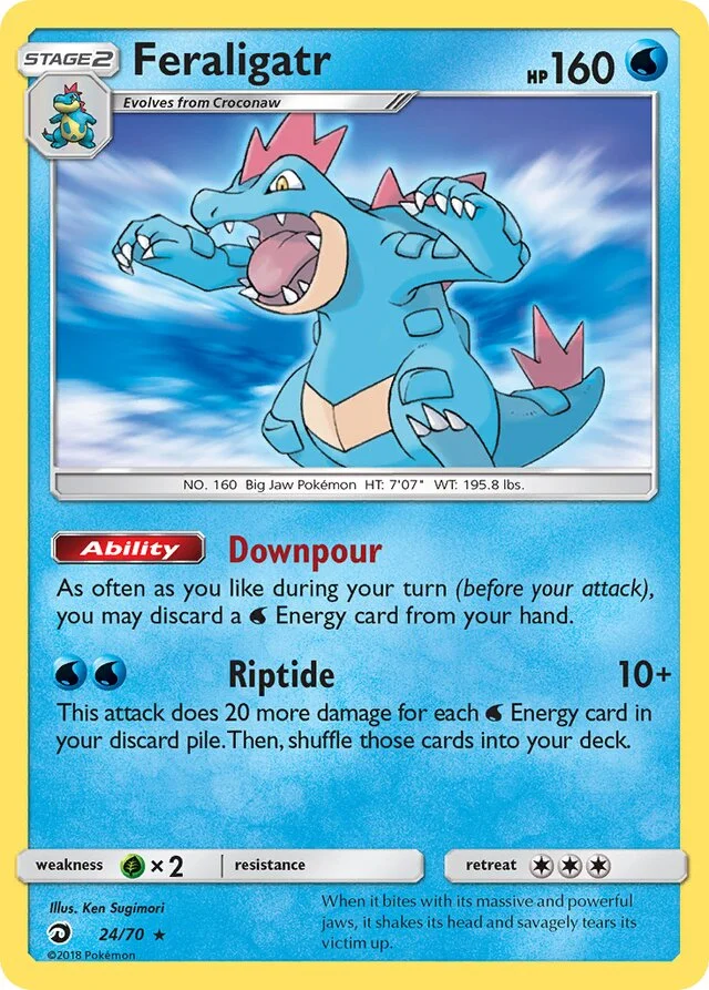 Feraligatr 24/78 from Dragon Majesty