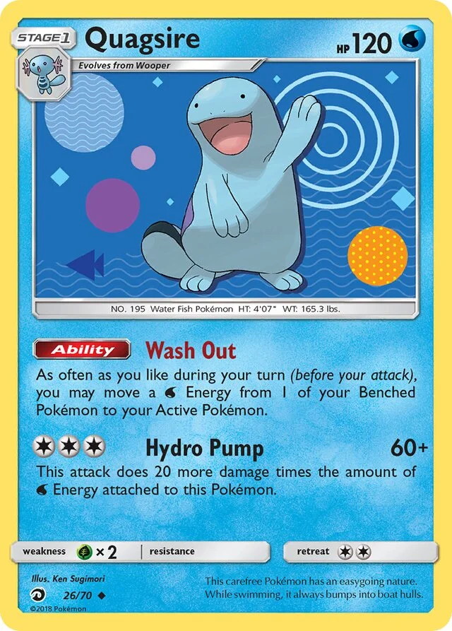 Quagsire 26/78 from Dragon Majesty