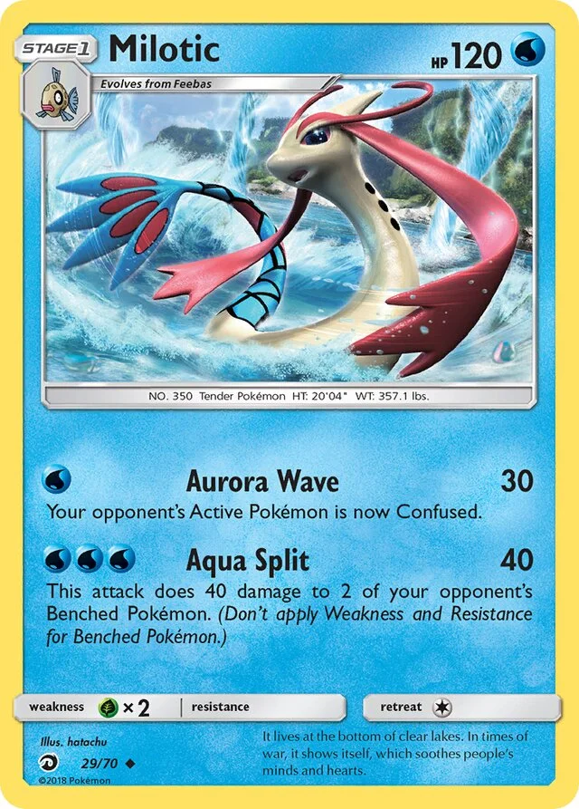 Milotic 29/78 from Dragon Majesty