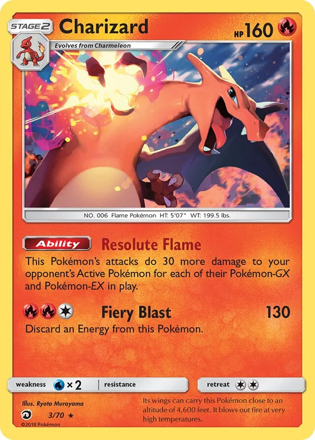 Charizard 3/78 from Dragon Majesty
