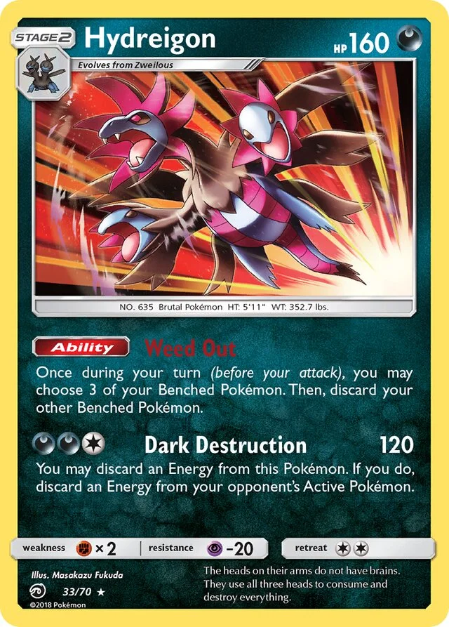 Hydreigon 33/78 from Dragon Majesty