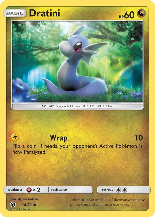 Dratini 34/78 from Dragon Majesty