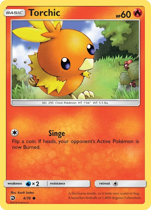 Torchic 4/78 from Dragon Majesty