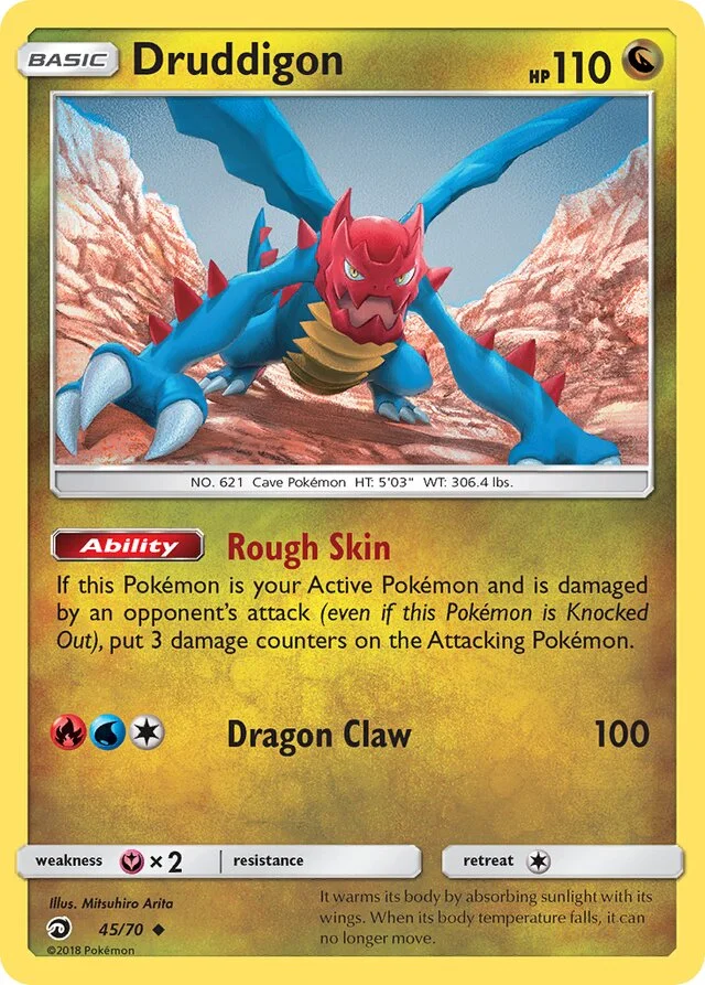 Druddigon 45/78 from Dragon Majesty
