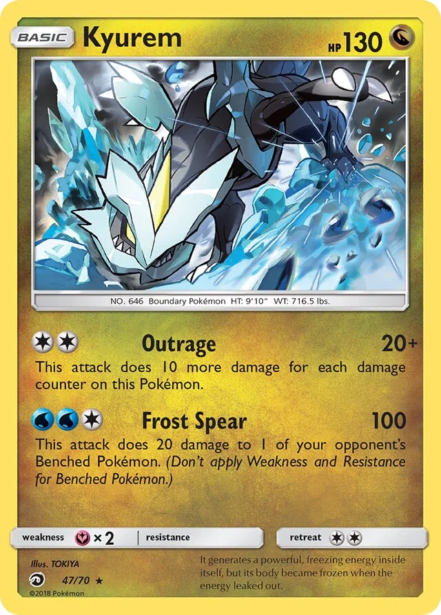 Kyurem 47/78 from Dragon Majesty