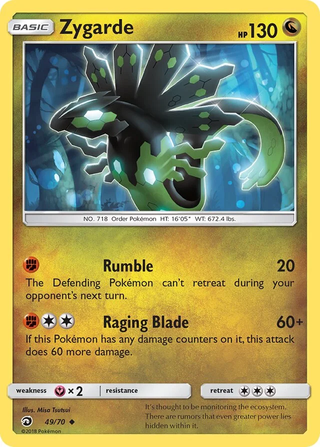 Zygarde 49/78 from Dragon Majesty