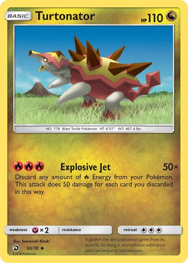 Turtonator 50/78 from Dragon Majesty