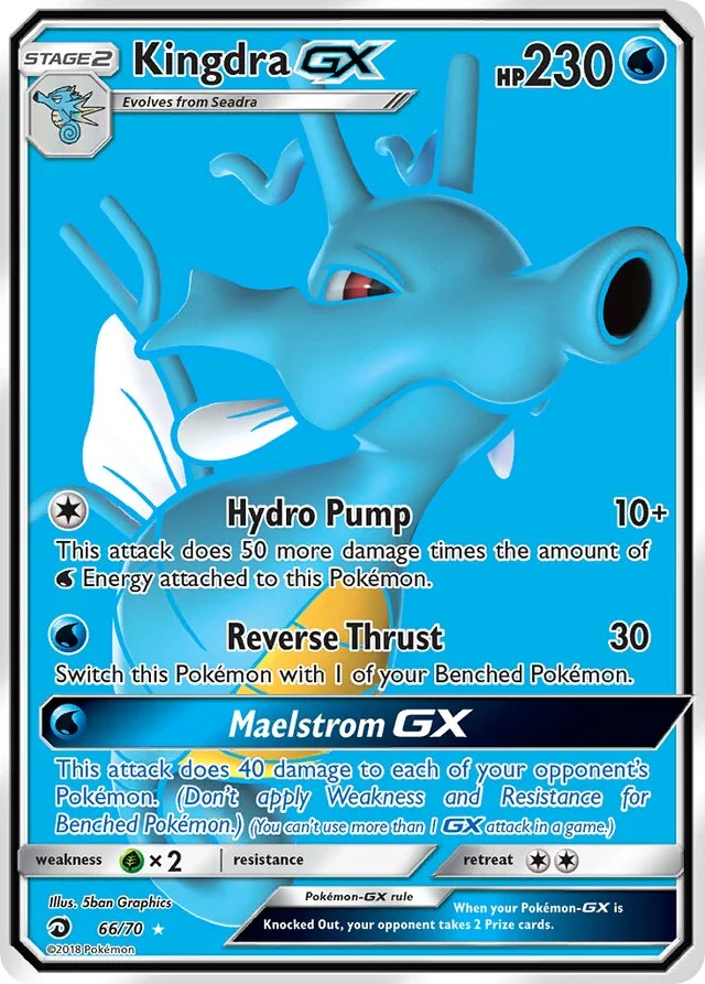 Kingdra GX 66/78 from Dragon Majesty