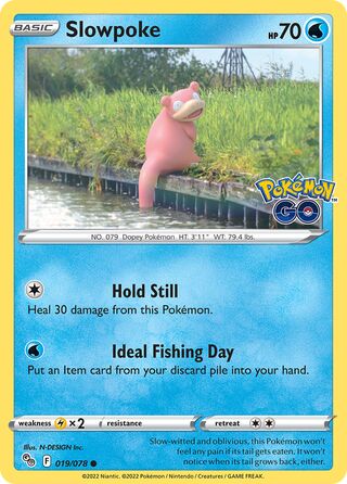 Slowpoke 19/88 from Pokémon GO