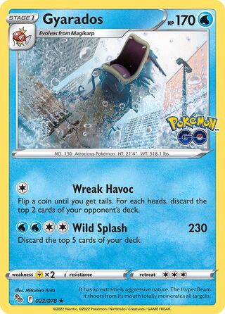 Gyarados 22/88 from Pokémon GO