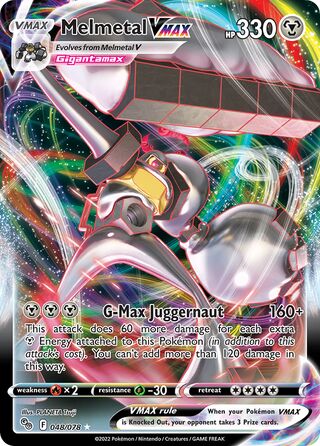 Melmetal VMAX 48/88 from Pokémon GO