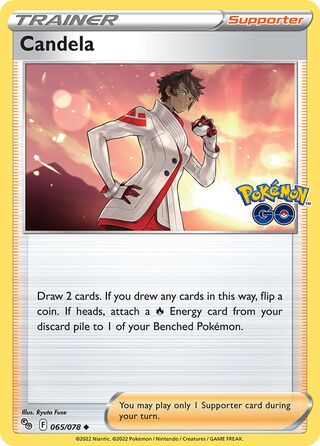 Candela 65/88 from Pokémon GO
