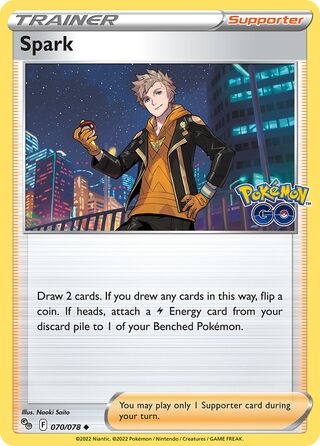 Spark 70/88 from Pokémon GO