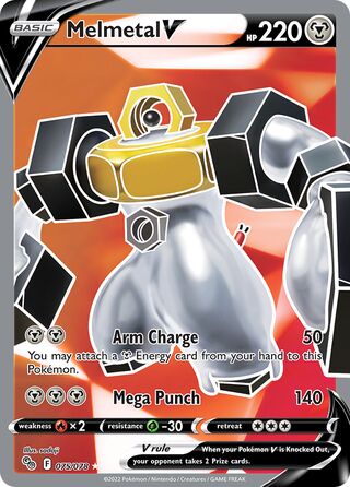 Melmetal V 75/88 from Pokémon GO