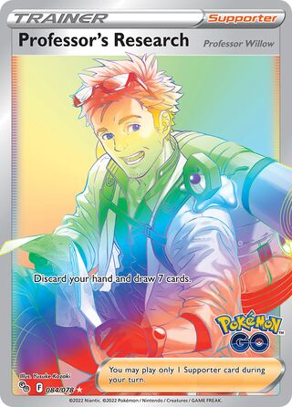 Professor's Research 84/88 from Pokémon GO