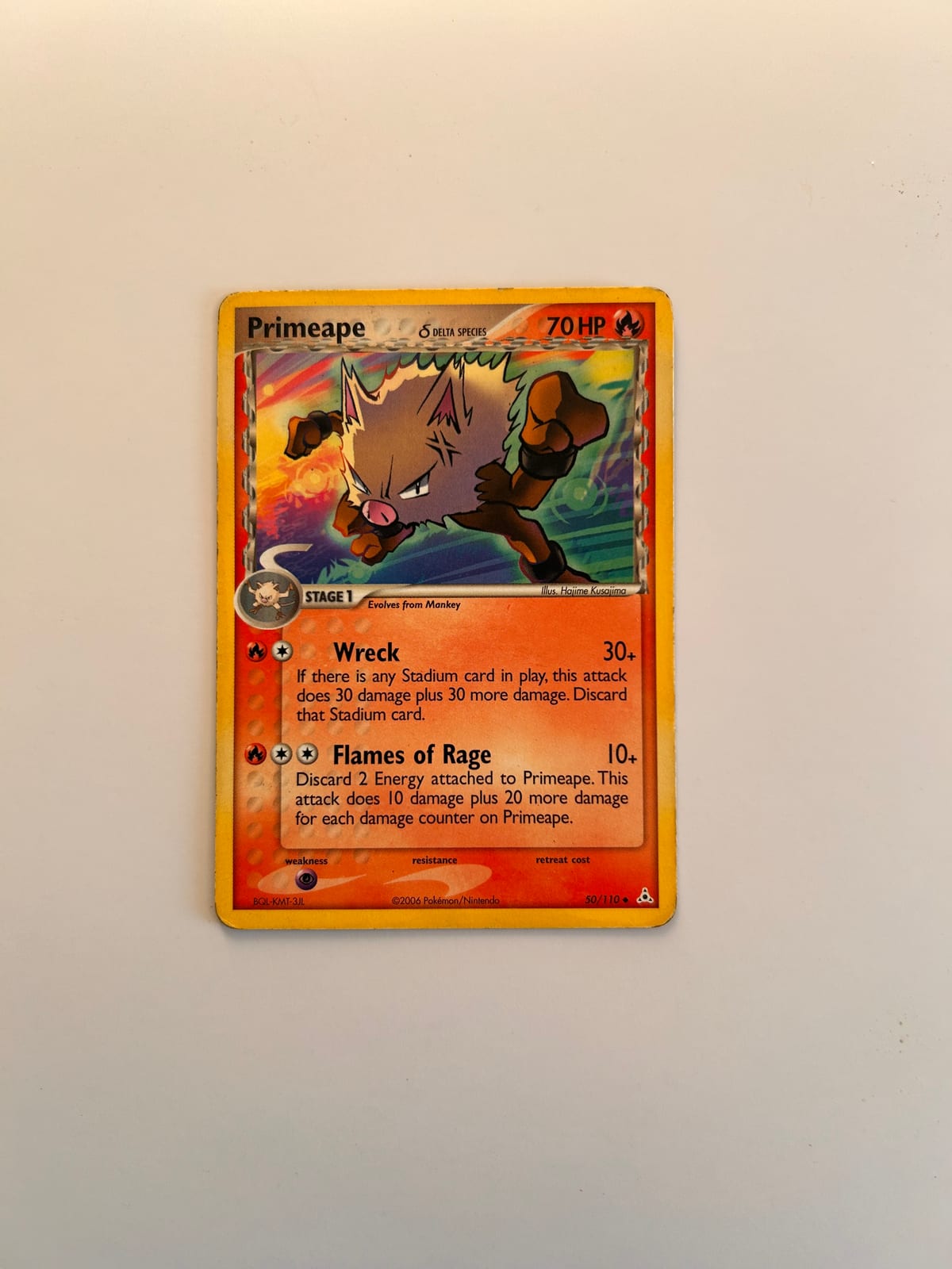 Primeape (Delta Species) - 2006