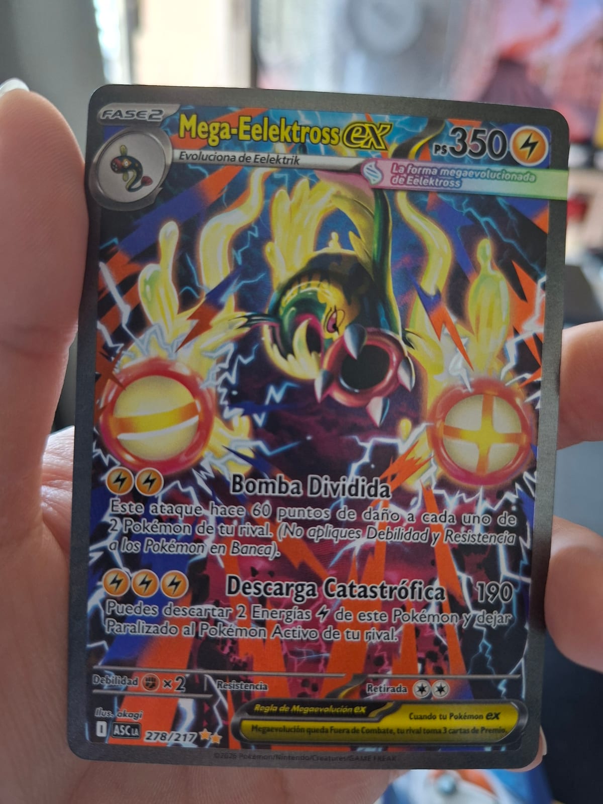 Mega Eelektross ex - TCGmatch Chile