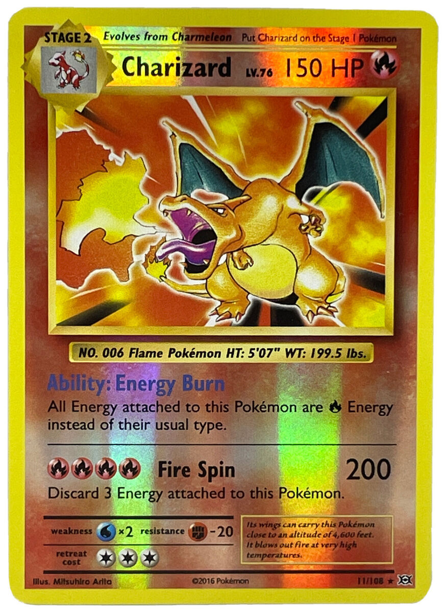 Charizard #11 Pokemon Evolutions [Holo Reverso] - TCGmatch Chile