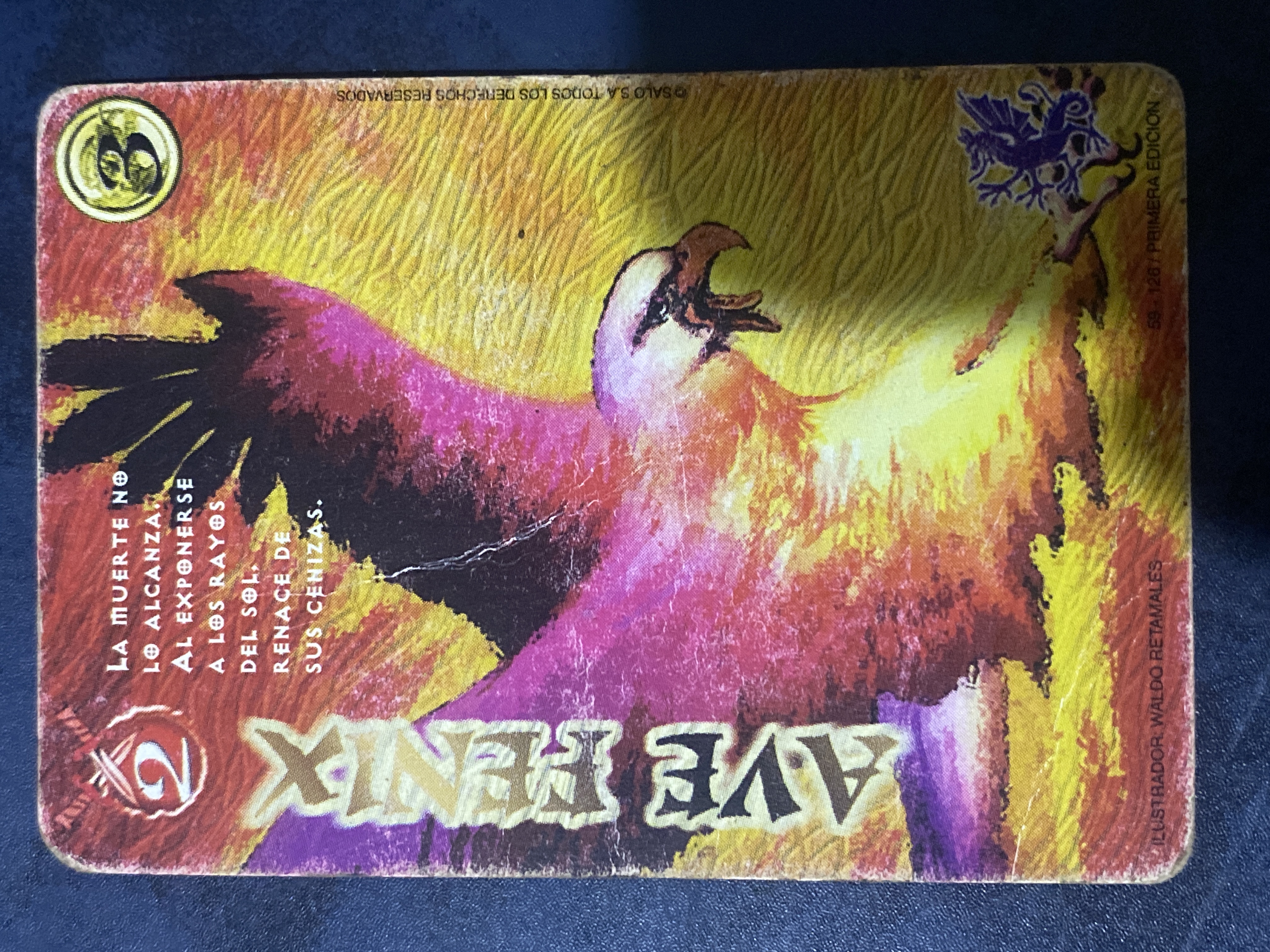 59/126 Ave Fénix - Mitos Y Leyendas - El Reto - Primera Edición 