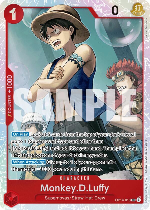 Monkey.D.Luffy - OP14-013 - TCGmatch Chile