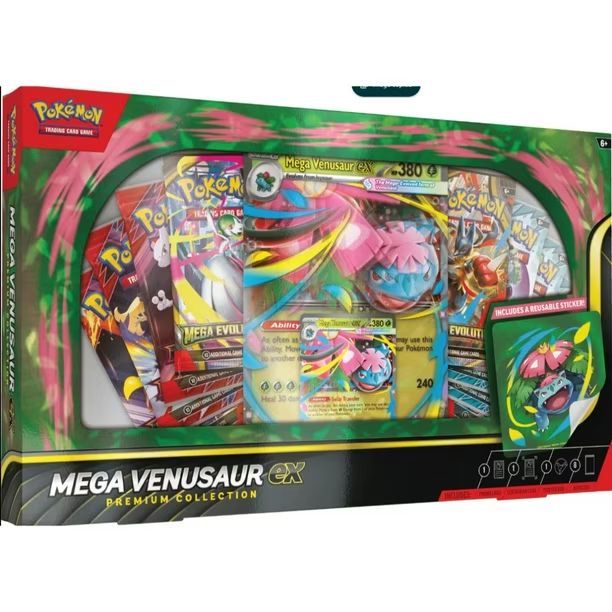 La Colección Prémium Mega-Venusaur ex en Ingles.