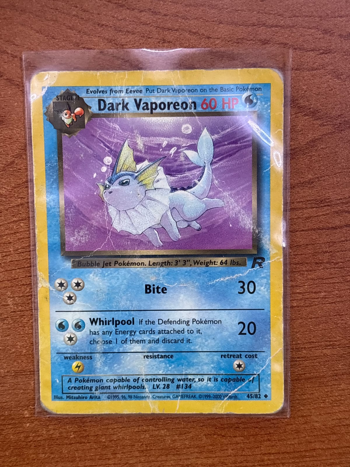 Dark Vaporeon - TCGmatch Chile