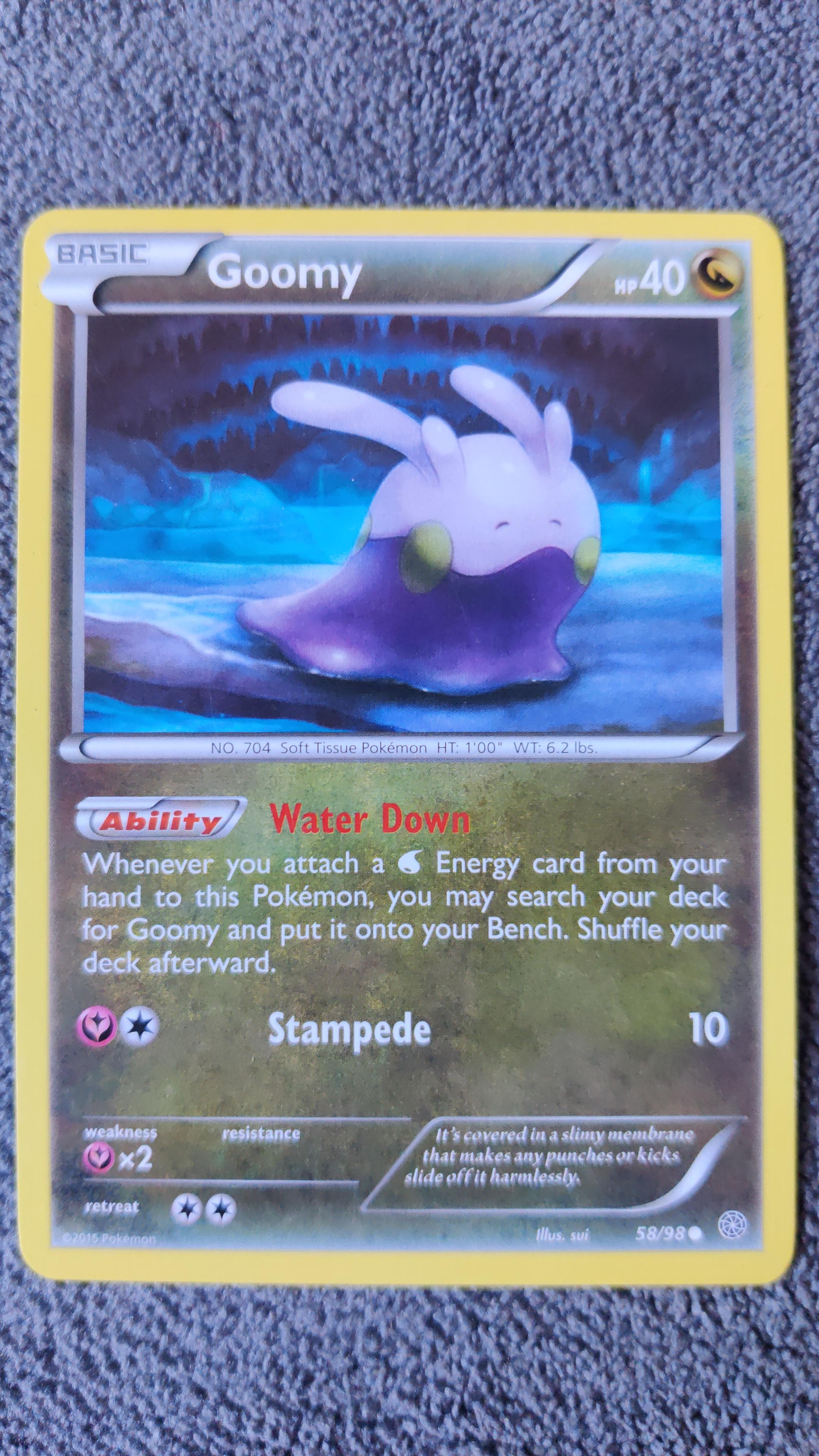 goomy pokemon card value Pokemon® Card Lot 002 Cards GOOMY Pokemon Ancient Origins (58/98) :  Amazon.in: Toys & Games main image 1
