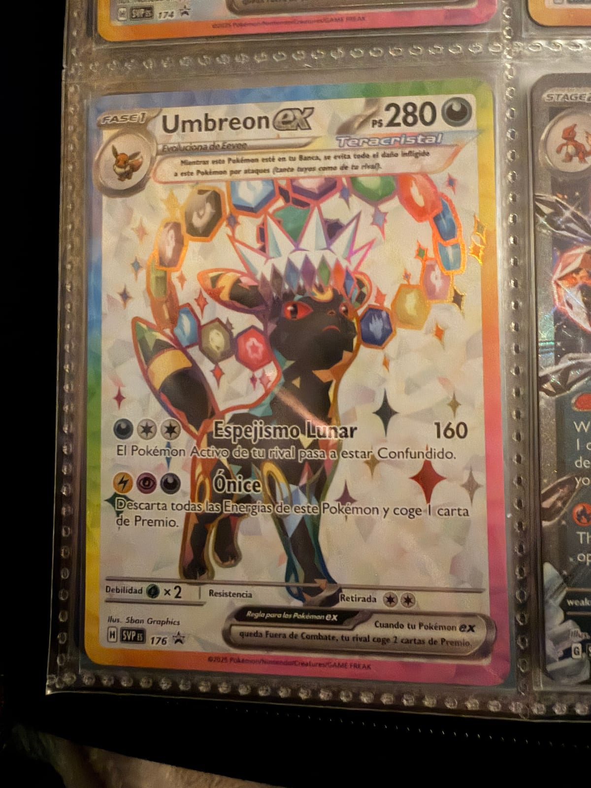 Umbreon ex - 176 - TCGmatch Chile
