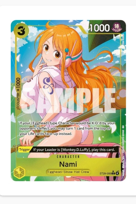 Nami st-29 - TCGmatch Chile