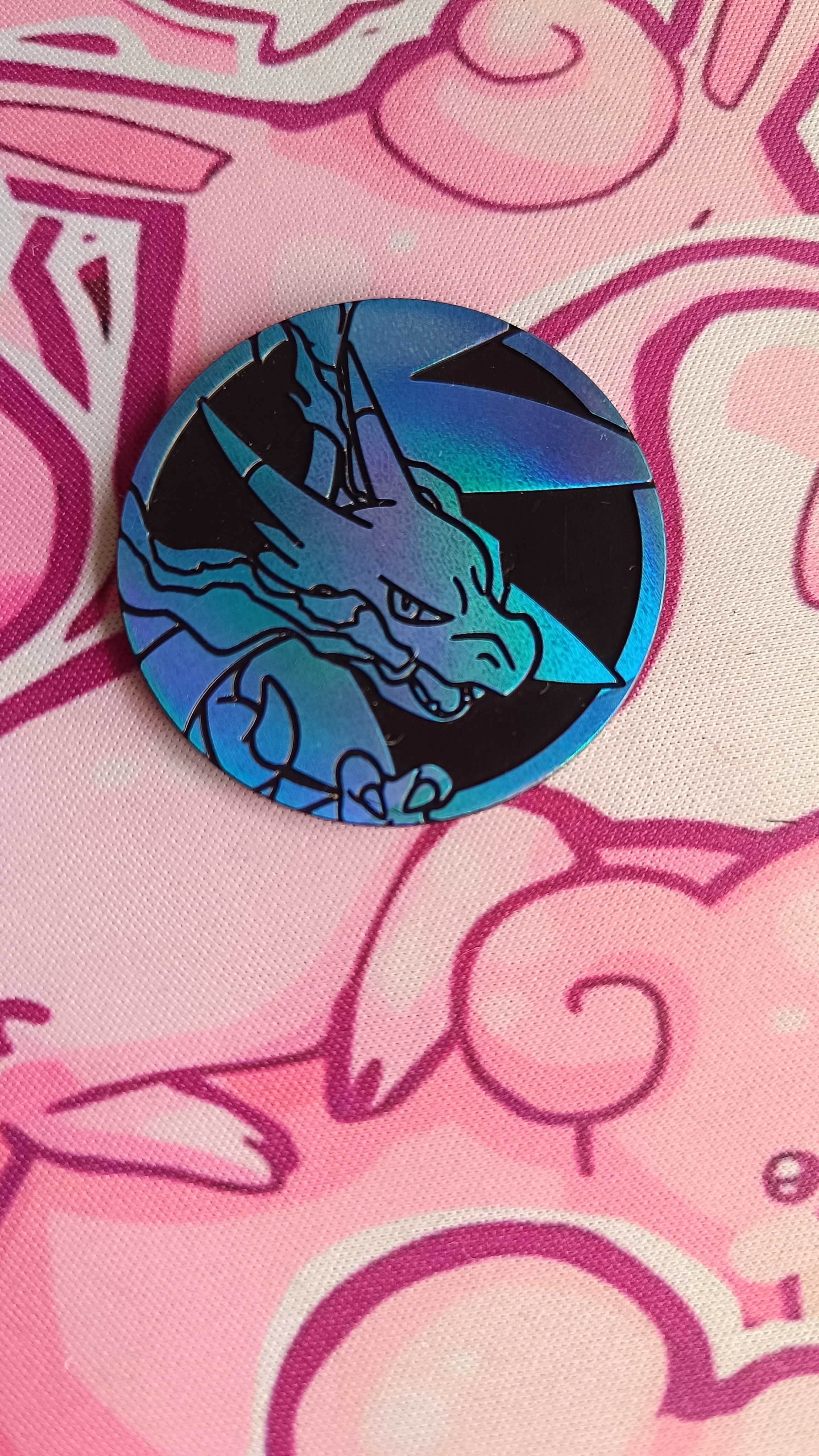 Moneda Mega Charizard Phantasmal Flame