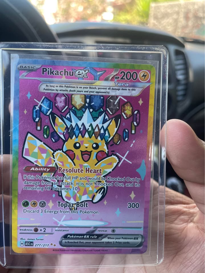 Pikachu ex - 277/217