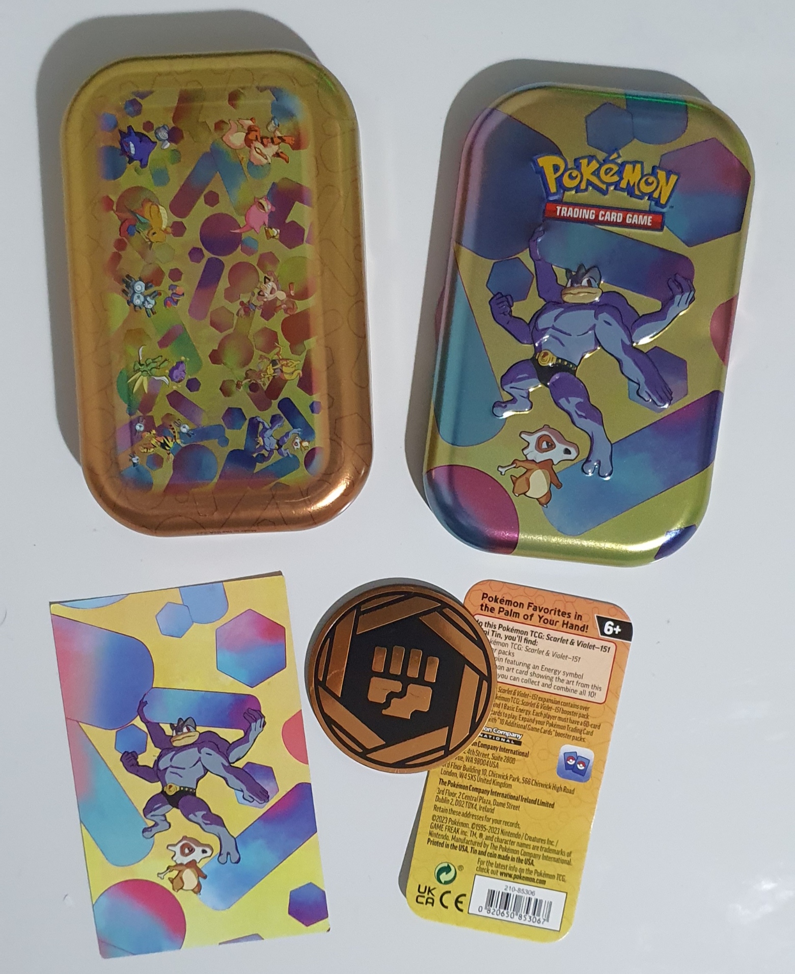 151 Mini Tin [Machamp & Cubone]