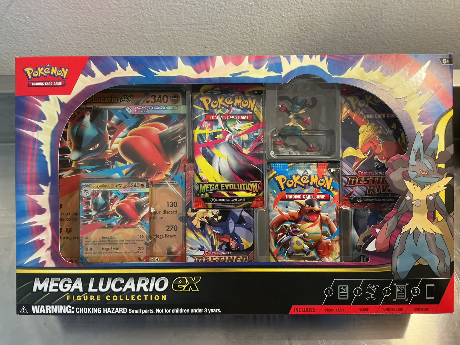 Mega Lucario Ex Figure Collection