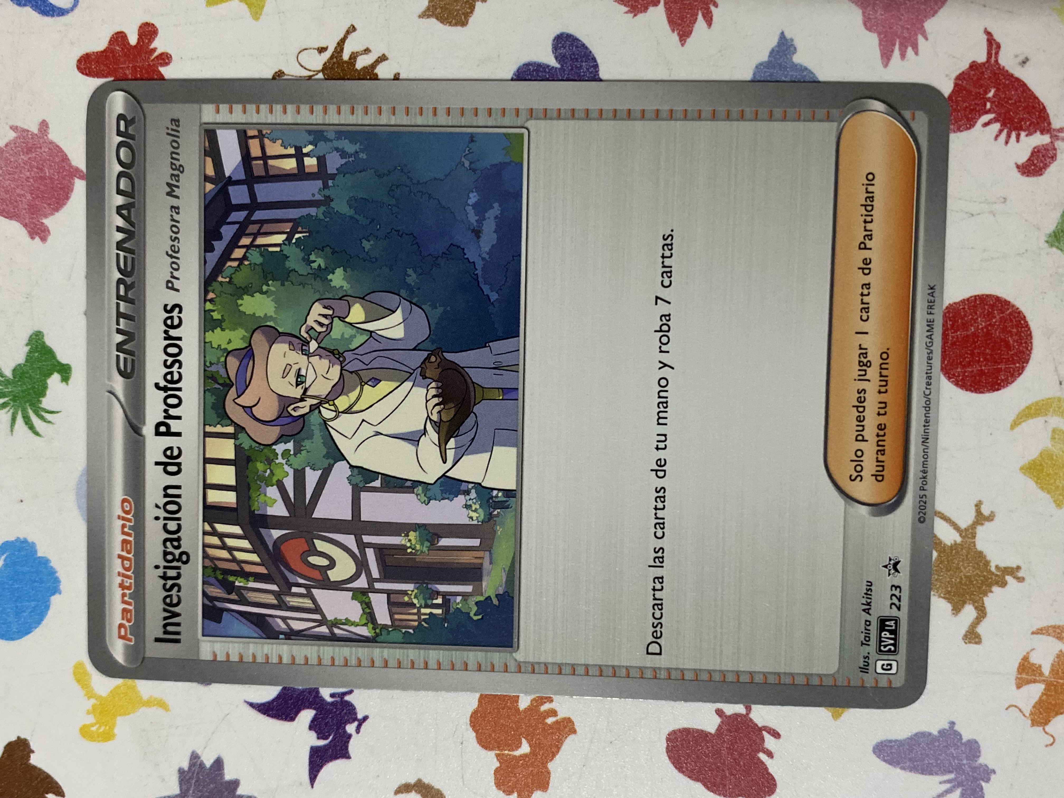 Promo 223, Professor's Research (Professor Magnolia) Español