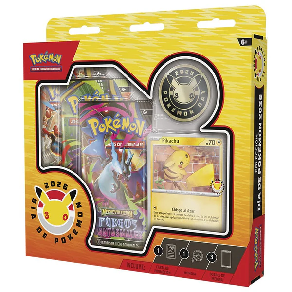 Pokémon TCG: Pokemon Day 2026 Collection – Español