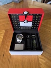 Pokémon Center × Fossil – Kanto First Partners Stainless Steel Watch Box Set
