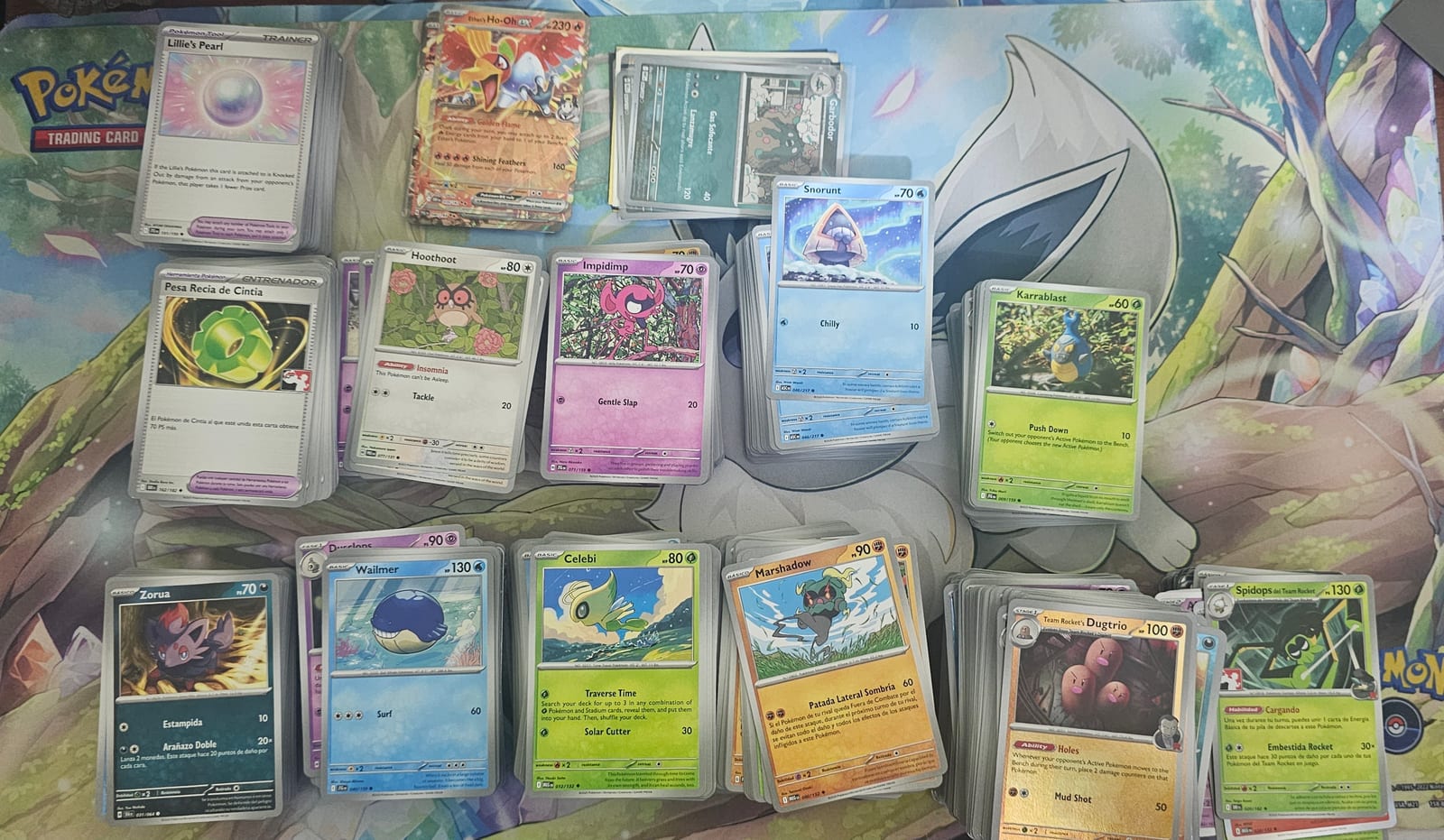Lote cartas pokemon