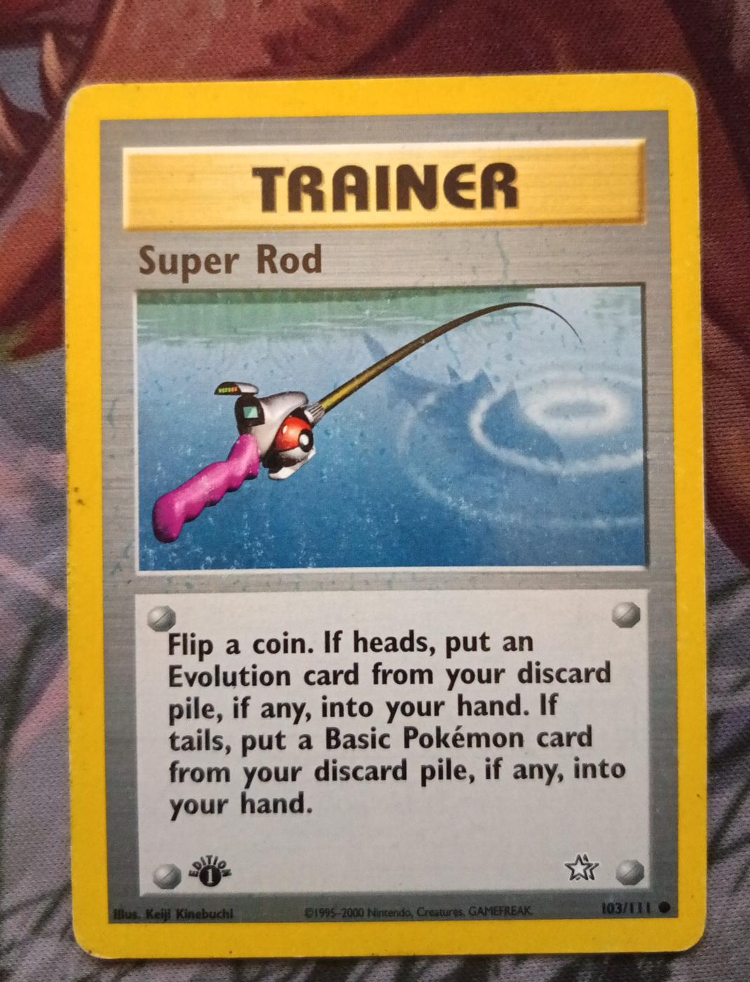 super rod pokemon card value 188/193 - Paldea Evolved - Trainer Set Buy Pokémon TCG Singles. Super Rod Switch Pokémon Card