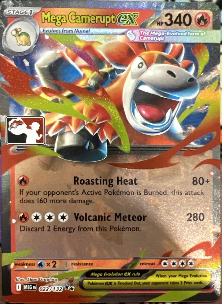 Mega Camerupt ex - 022/132 - TCGmatch Chile