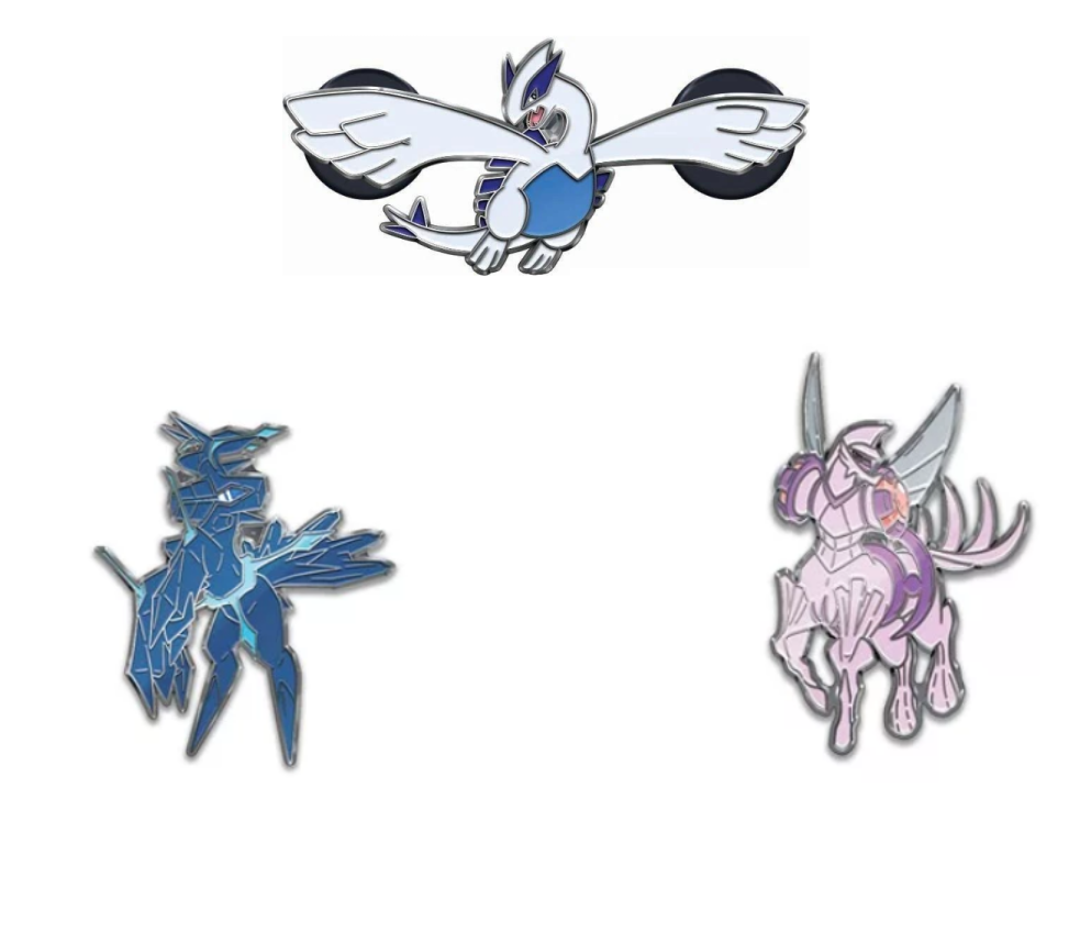 Pack 3 Pines - Lugia Dialga Palkia