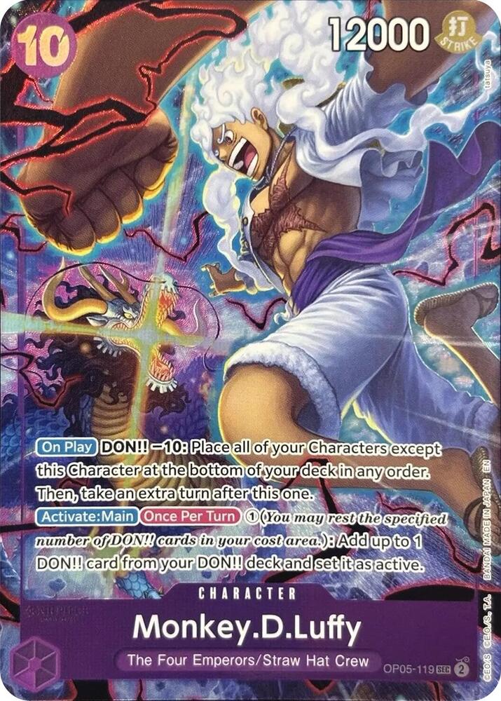 Monkey.D.Luffy (119) (English Version 2nd Anniversary Set) - One