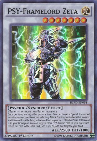 PSY-Framelord Zeta - HSRD-EN034 - Super Rare 1st Edition