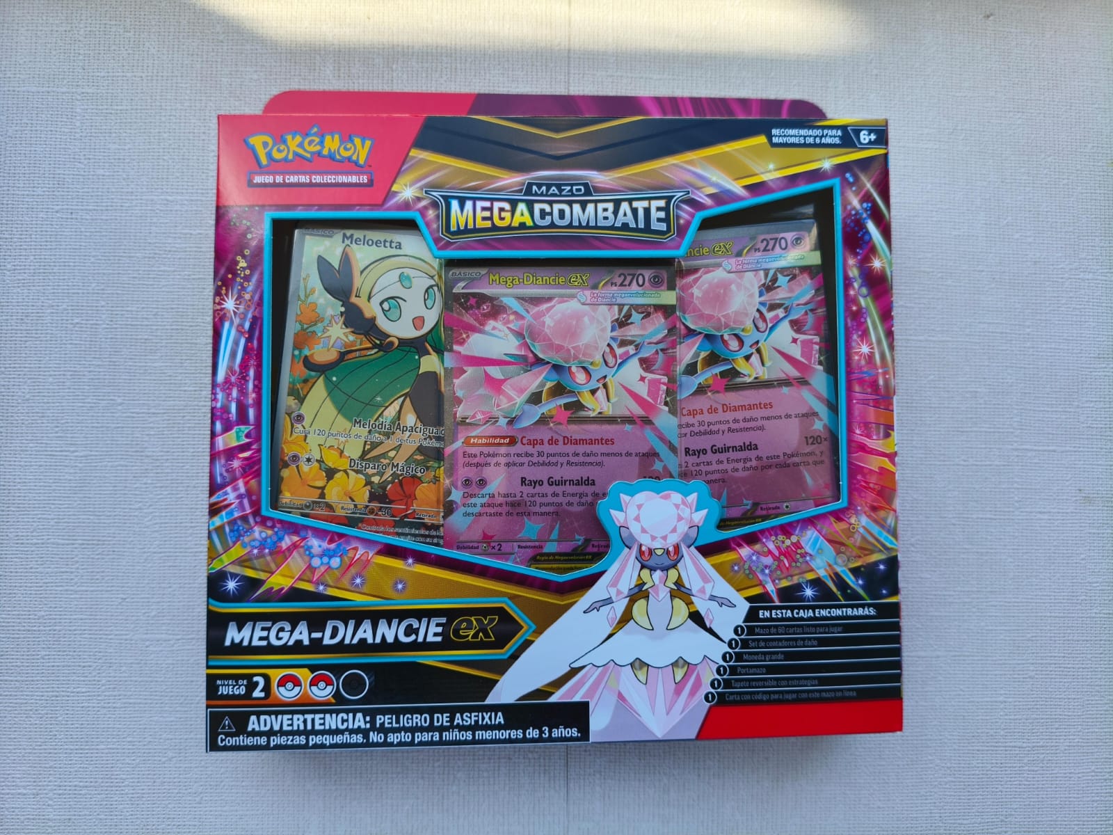 Mega Battle Deck - Mega Diancie ex Español