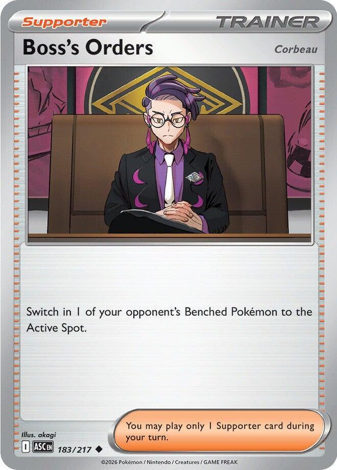 Boss's Orders - ASC 183/217 Inglés